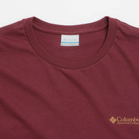 Columbia Explorers Canyon Long Sleeve T-Shirt in Rich Wine and Branded Blanket thumbnail
