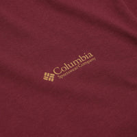 Columbia Explorers Canyon Long Sleeve T-Shirt in Rich Wine and Branded Blanket thumbnail