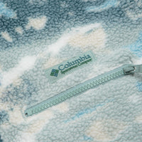 Columbia Helvetia II Printed Half Snap Fleece in Crushed Blue and Sisters thumbnail