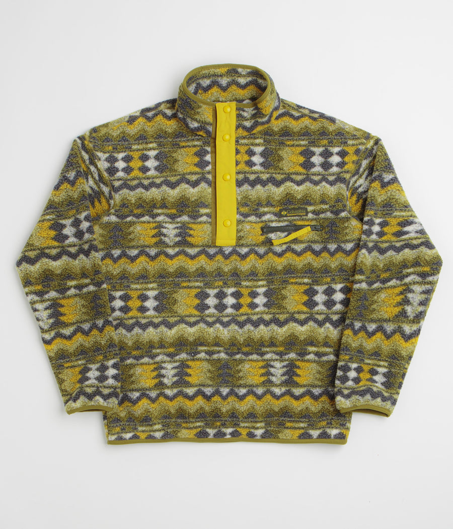 Columbia Helvetia II Printed Half Snap Fleece - Mossy Green / Retrotree