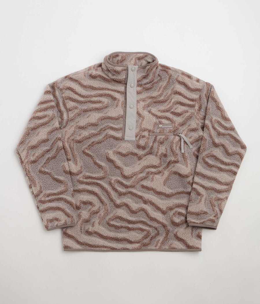 Columbia Helvetia II Printed Half Snap Fleece - Sedona Sage Dyeflow