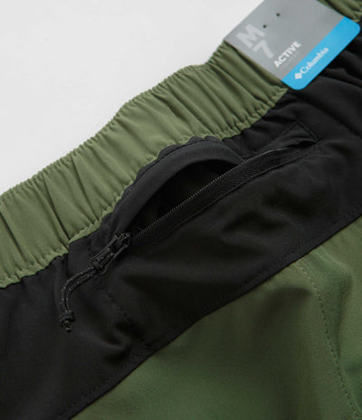 Columbia Hike Color Block Shorts - Canteen / Black