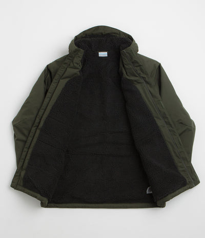 Columbia Landroamer Sherpa Lined Jacket in Greenscape