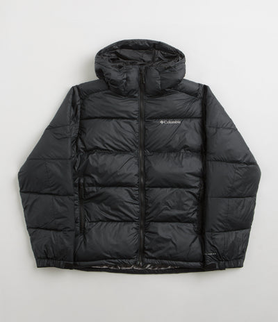 Columbia Pike Lake II Hooded Jacket in Black and Black