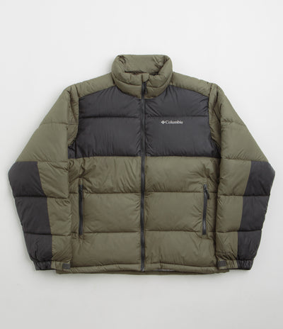 Columbia Pike Lake II Jacket in Stone Green and Shark