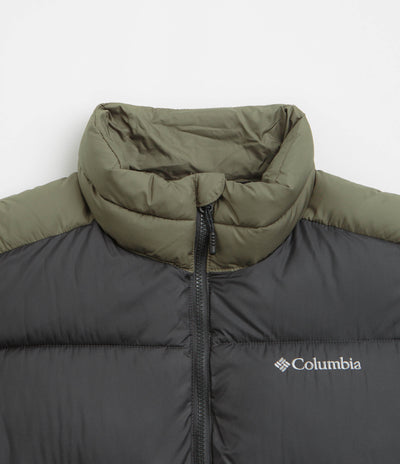 Columbia Pike Lake II Jacket in Stone Green and Shark