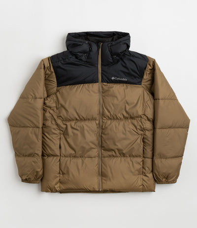 Columbia Puffect Hooded Jacket - Delta / Black