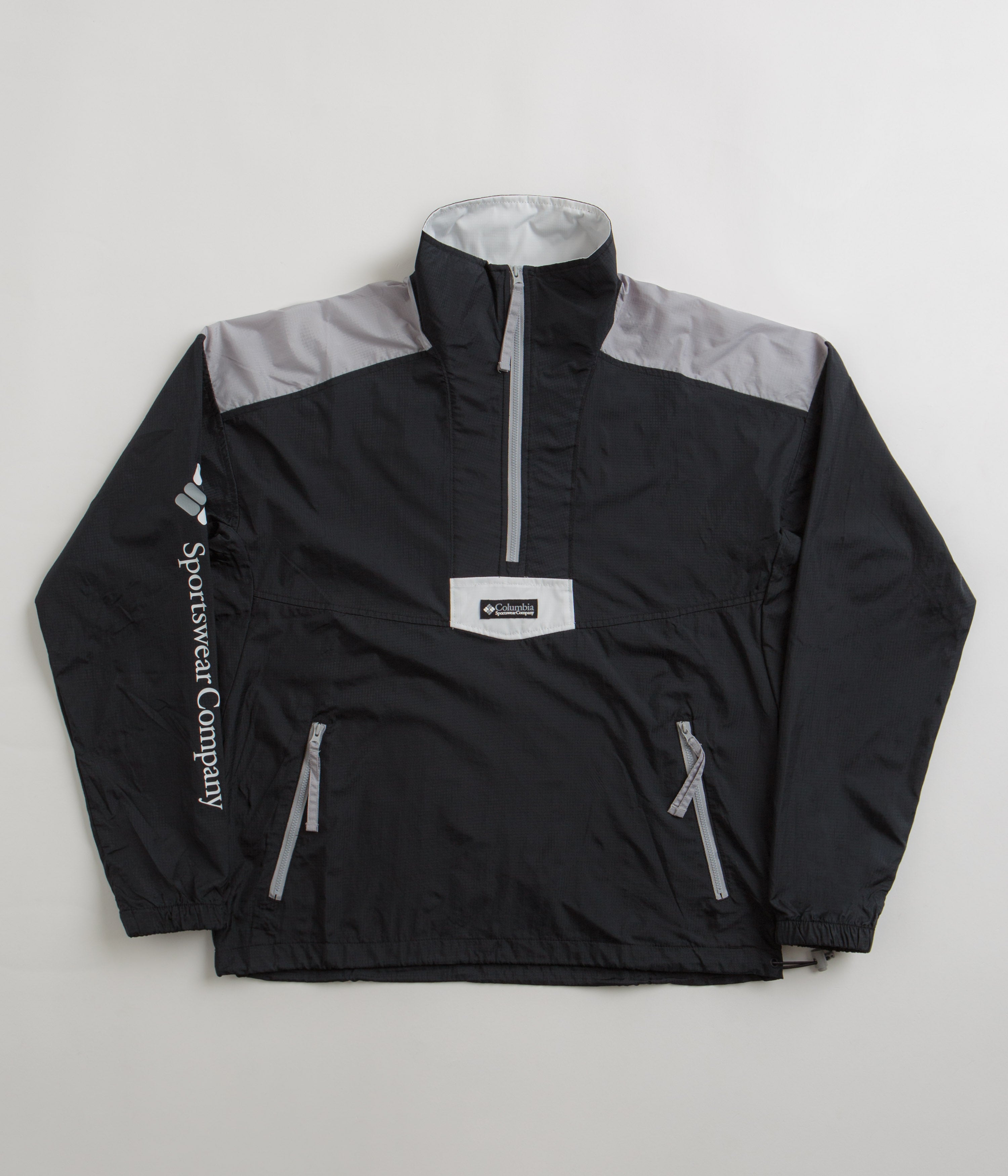 Columbia Riptide Anorak - Black / Columbia Grey / White