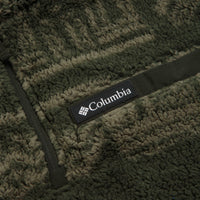 Columbia Rugged Ridge High Pile Half Zip Fleece in Greenscape and Deschutes Days thumbnail