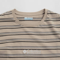 Columbia Somer Slope Striped T-Shirt - Ancient Fossil thumbnail