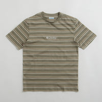 Columbia Somer Slope Striped T-Shirt - Stone Green thumbnail