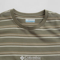 Columbia Somer Slope Striped T-Shirt - Stone Green thumbnail
