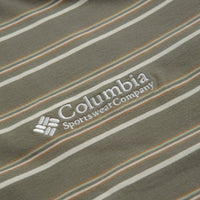 Columbia Somer Slope Striped T-Shirt - Stone Green thumbnail