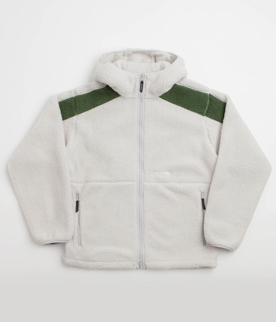 Columbia Street Tech CSC MTN Full Zip Fleece Hoodie - Moonstone / Woodland