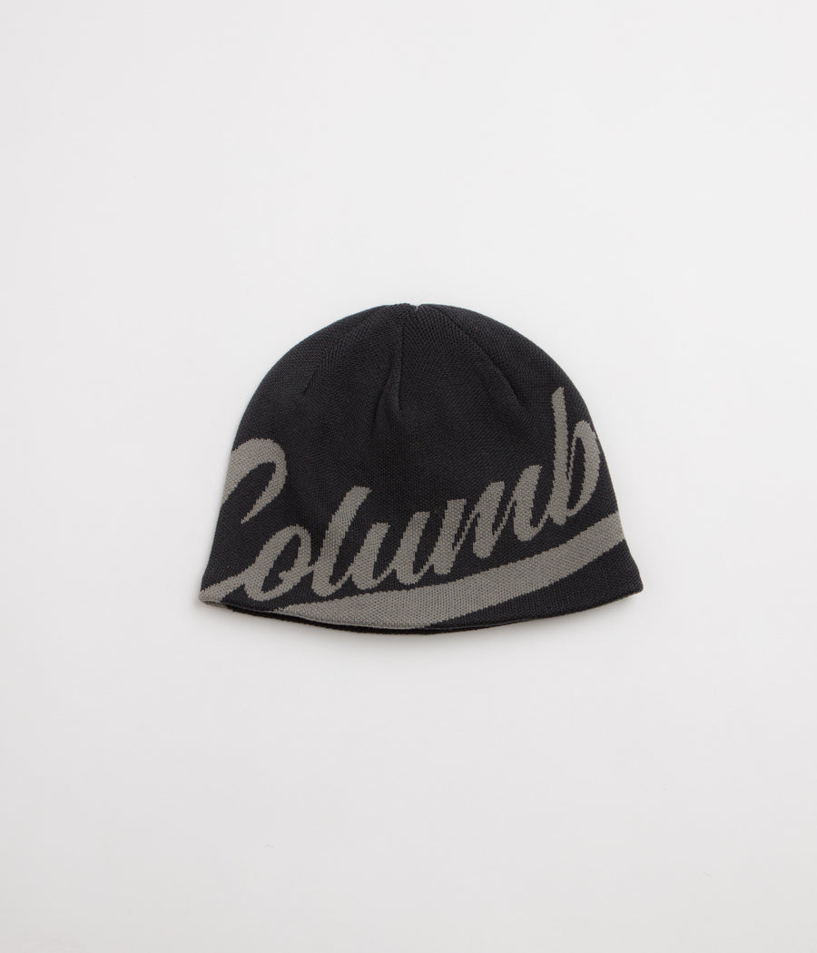 Columbia Street Tech Skull Beanie - Black / Quarry