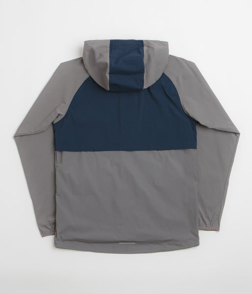 Columbia Tech II Wind Full Zip Jacket - City Grey / Collegiate