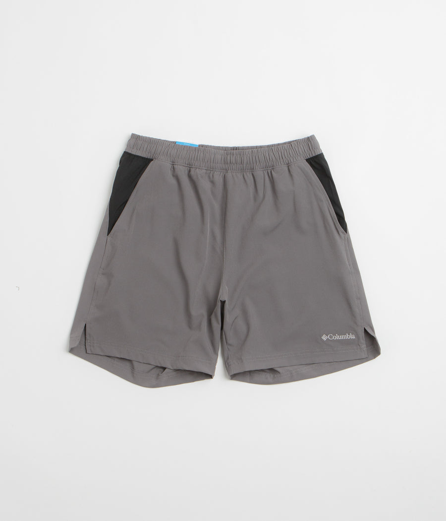 Columbia Vital Valley Shorts in City Grey and Black