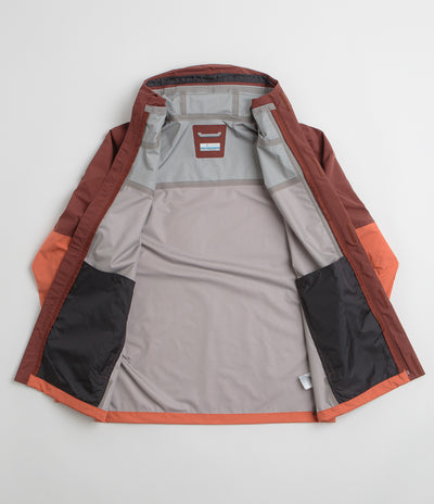 Columbia Wahkeena Falls 3L Shell Jacket in Tuscan and Spice