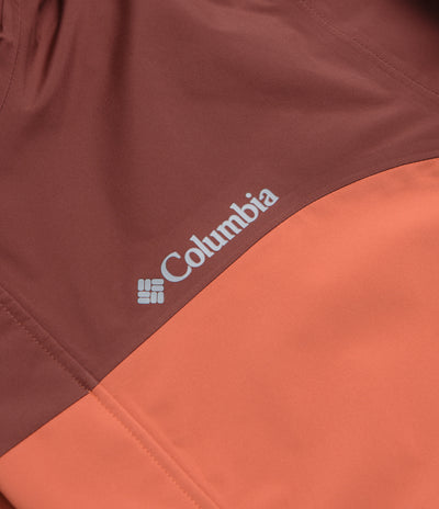 Columbia Wahkeena Falls 3L Shell Jacket in Tuscan and Spice