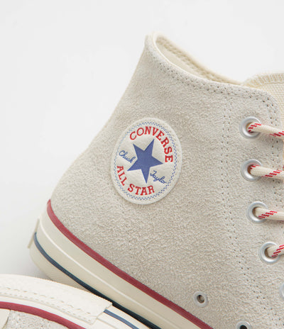 Converse Cons CTAS Pro Hi Outdoor Shoes - Egret / Red / Blue