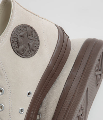 Converse Cons CTAS Pro Mid Shoes - Egret / Brown / Egret