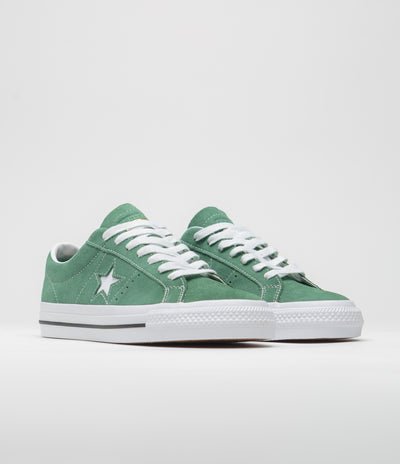 Converse Cons One Star Pro Ox Shoes - Admiral Elm / White / Blacks