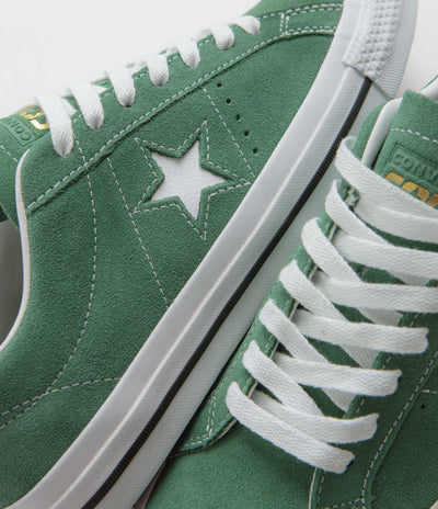 Converse Cons One Star Pro Ox Shoes - Admiral Elm / White / Blacks