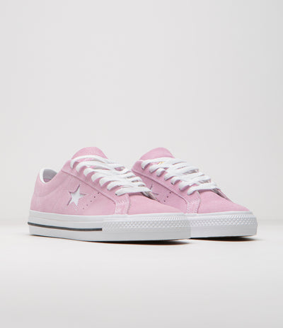 Converse Cons One Star Pro Ox Shoes - Stardust Lilac / White / Black