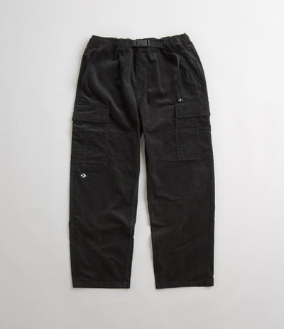 Converse Cord Cargo Pants in Black