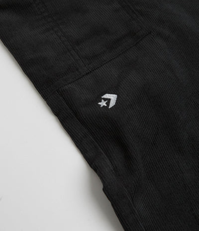Converse Cord Cargo Pants in Black