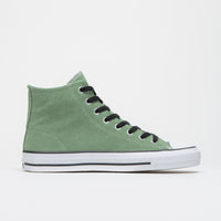 Converse CTAS Pro Hi Shoes in Foothill Green and Black / White thumbnail