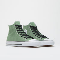 Converse CTAS Pro Hi Shoes in Foothill Green and Black / White thumbnail