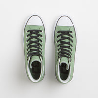 Converse CTAS Pro Hi Shoes in Foothill Green and Black / White thumbnail