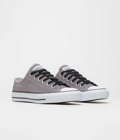 Converse CTAS Pro Ox Shoes in Mauve Stone and White / Black