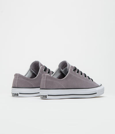 Converse CTAS Pro Ox Shoes in Mauve Stone and White / Black
