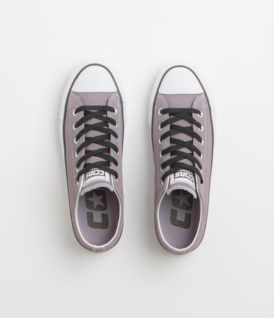 Converse CTAS Pro Ox Shoes in Mauve Stone and White / Black