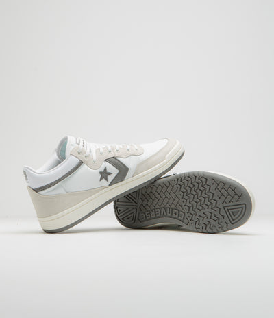 Converse Fastbreak Mid Shoes - White / Vaporous Grey / White