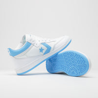 Converse Fastbreak Pro Mid Shoes - White / Light Blue / White thumbnail