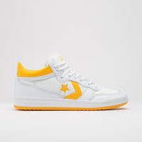 Converse Fastbreak Pro Mid Shoes - White / Light Yellow thumbnail