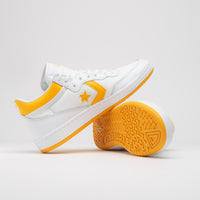 Converse Fastbreak Pro Mid Shoes - White / Light Yellow thumbnail