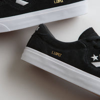 Converse Cons Louie Lopez Pro Ox Shoes - Black / Black / White thumbnail