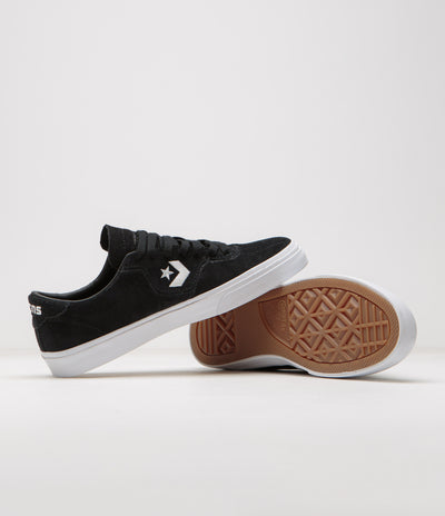 Converse Cons Louie Lopez Pro Ox Shoes - Black / Black / White