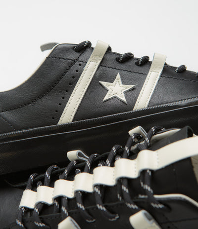 Converse Bobby De Keyzer One Star Academy Pro Ox Shoes - Black / Egret