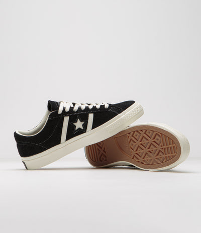 Converse One Star Academy Pro Shoes - Black / Egret / Egret