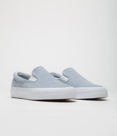 Converse One Star CC Slip Pro Shoes in Wet Stone and White / White