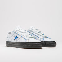 Converse One Star Pro Ox Eddie Cernicky Shoes - White / Black / Kinetic Blue thumbnail
