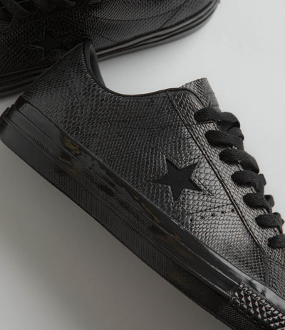 Converse Jamie Platt One Star Pro Ox Shoes - Black / Black / White