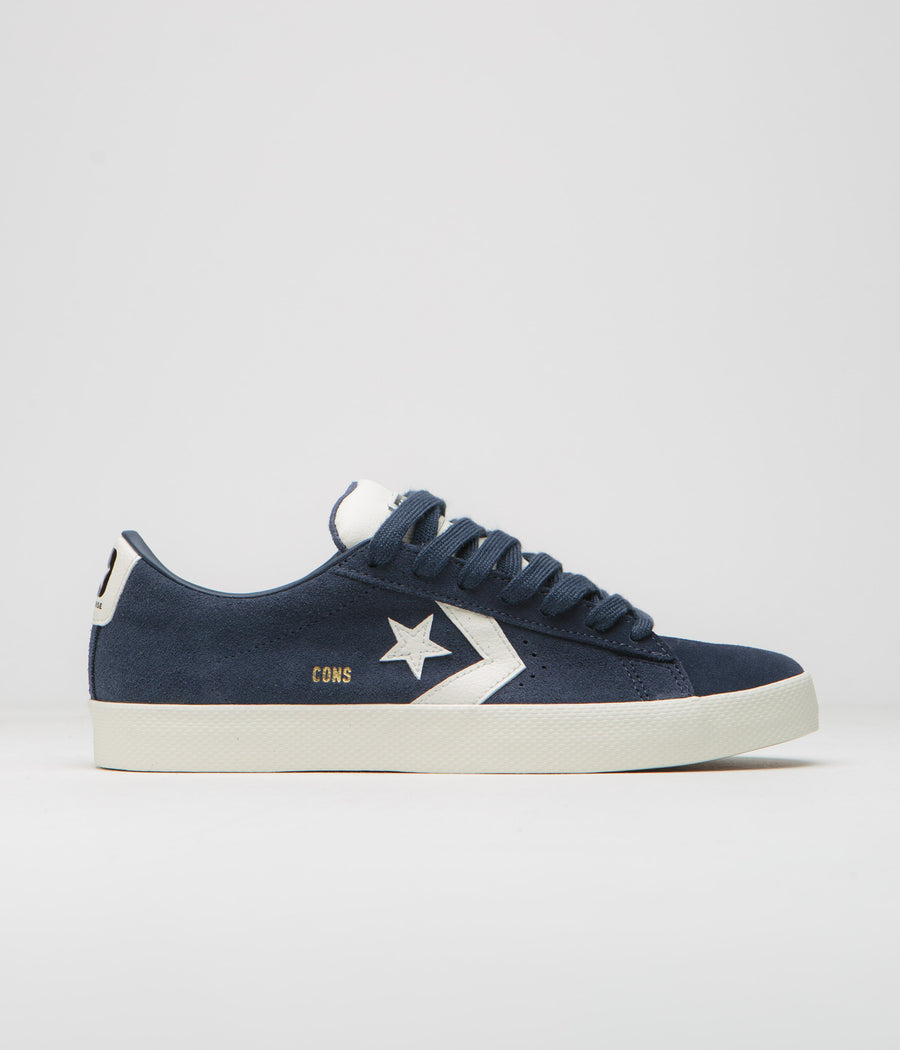 Converse PL Vulc Pro Ox Shoes - Navy / Egret / Navy