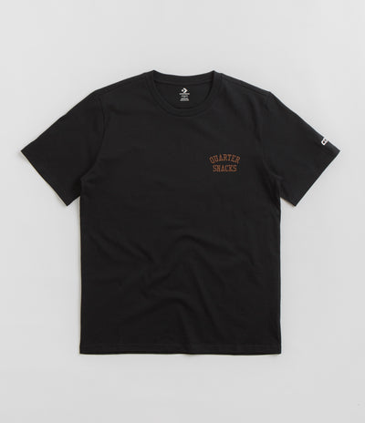 Converse x Quartersnacks T-Shirt - Converse Black