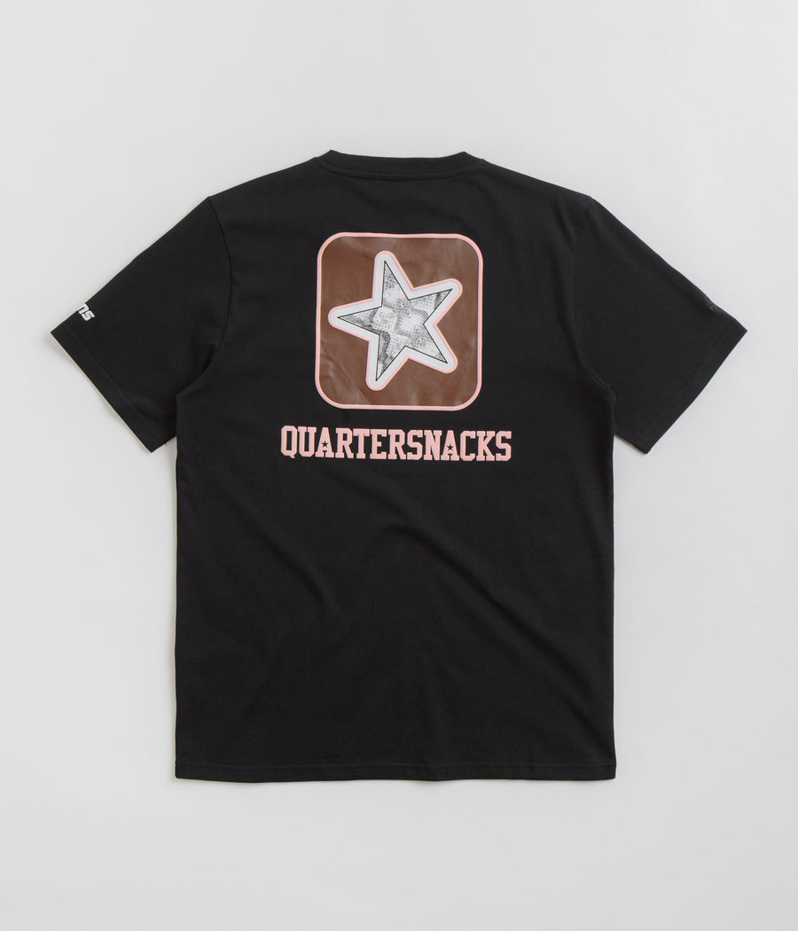 Converse x Quartersnacks T-Shirt - Converse Black